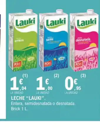 E.Leclerc LAUKI Leche oferta