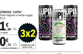 E.Leclerc LUPIA Cerveza oferta