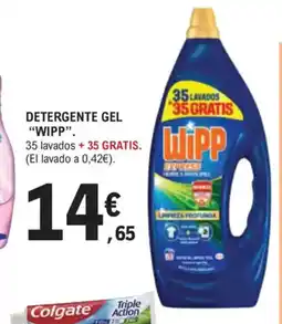 E.Leclerc WIPP Detergente gel oferta