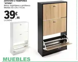 E.Leclerc Zapatero 3 trampones oferta