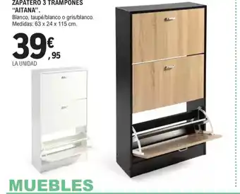 E.Leclerc Zapatero 3 trampones oferta