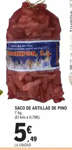 E.Leclerc Saco de astillas de pino oferta