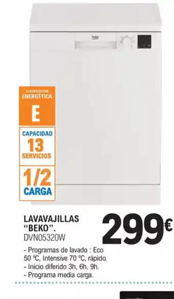 E.Leclerc BEKO Lavavajillas oferta