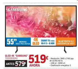 E.Leclerc SAMSUNG Qled 4k oferta