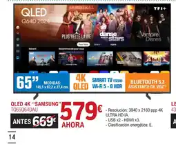 E.Leclerc SAMSUNG Qled 4k oferta