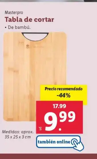 Lidl Tabla de cortar oferta