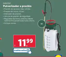 Lidl PARKSIDE oferta