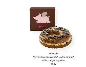El Corte Inglés Roxcón De Cacao Chantilly Salted Caramel Toffee Y Migas De Galleta oferta