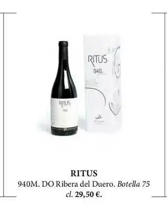 El Corte Inglés Ritus 940m. Do Ribera Del Duero oferta