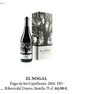 El Corte Inglés El Nogal Pago De Los Capellanes 2016 Do Ribera Del Duero oferta