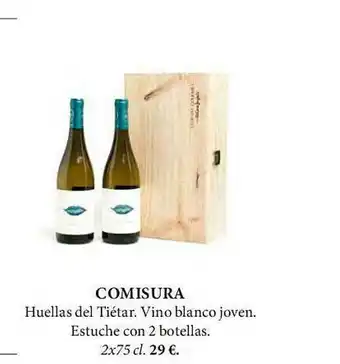 El Corte Inglés Comisura Huellas Del Tiétar Vino Blanco Joven oferta