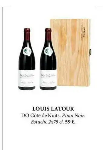El Corte Inglés Louis Latoru Do Côte De Nuits Pinot Noir oferta