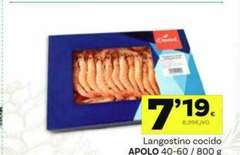 Supermercados Dani Langostino Cocido Apolo oferta