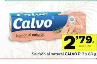 Supermercados Dani Salmón Al Natural Calvo oferta
