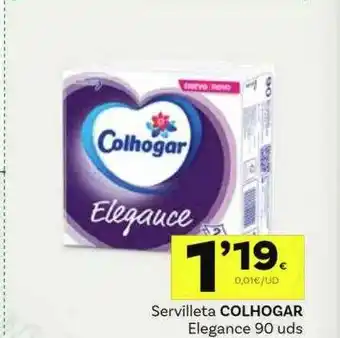 Supermercados Dani Servilleta Colhogar Elegance oferta