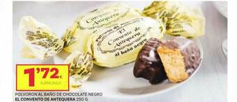 Supermercados Dani Polvoron Al Baño De Chocolate Negro El Convento De Antequera oferta