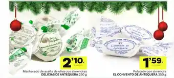 Supermercados Dani Mantecado De Aceite De Oliva Con Almendras Delicias De Antequera Polvorón Con Almendra El Convento De Antequera oferta