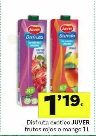 Supermercados Dani Disfruta Exótico Juver Frutos Rojos O Mango oferta