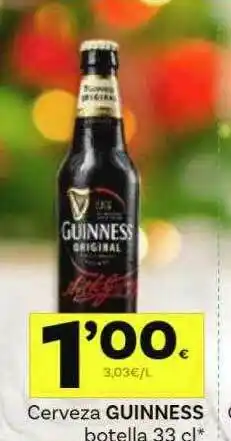 Supermercados Dani Cerveza Guinness oferta