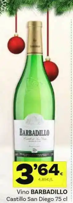 Supermercados Dani Vino Barbadillo Castillo San Diego oferta