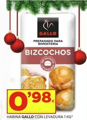 Supermercados Dani Harina Gallo Con Levadura oferta