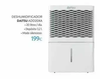 Tien 21 Deshumidificador Daitsy Add20xa oferta