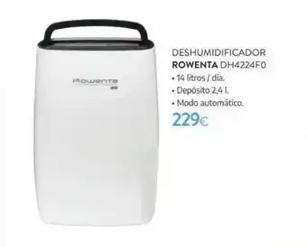 Tien 21 Deshumidificador Rowenta Dh4224f0 oferta