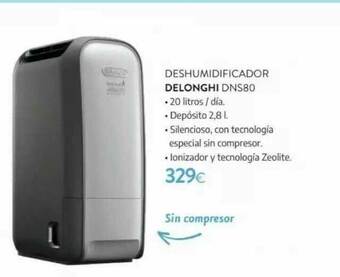 Tien 21 Deshumidificador Delonghi Dns80 oferta