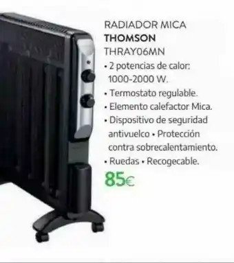 Tien 21 Radiador Mica Thomson Thray06mn oferta
