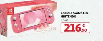 Alcampo Nintendo Consola Switch Lite oferta