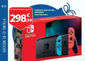 Alcampo Consola Switch HW Nintendo oferta