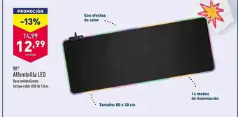 ALDI Nk Alfombrilla Led oferta