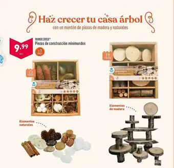 ALDI Mundo Diver Piezas De Construcción Minimundos oferta