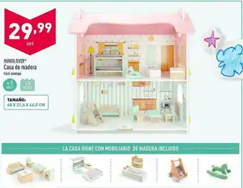 ALDI Mundo Diver Casa De Madera oferta