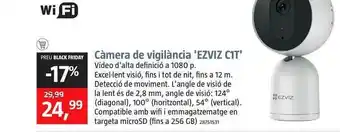 Bauhaus Càmera De Vigilància 'EZVIZ C1T' oferta
