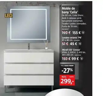 Bauhaus Moble De Bany 'Celia' oferta