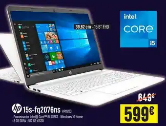 Beep Hp 15S-FQ2076NS oferta