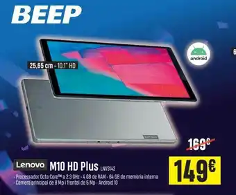 Beep Lenovo M10 HD Plus oferta