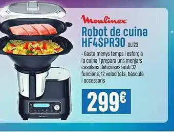 Beep Moulinex Robot De Cuina HF4SPR30 oferta