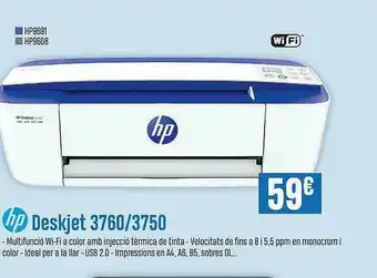Beep HP Deskjet 3760/3750 oferta