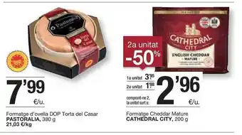 BonpreuEsclat Cathedral City Formatge Cheddar Mature oferta