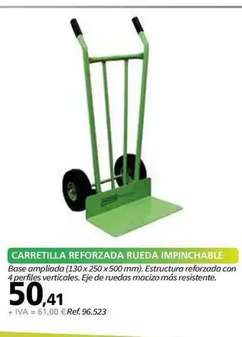 Coferdroza Carretilla Reforzada Rueda Impinchable oferta