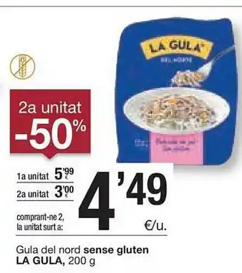 BonpreuEsclat La Gula Gula Del Nord Sense Gluten 200 g oferta