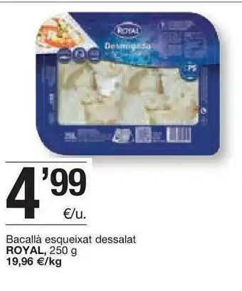BonpreuEsclat Royal Bacallà Esqueixat Dessalat 250 g oferta