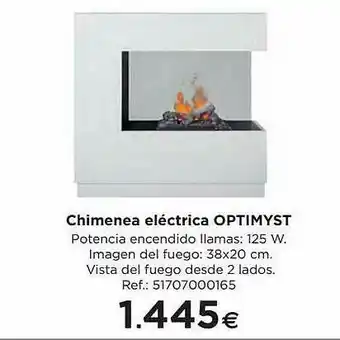BriCor Chimenea Eléctrica Optimyst oferta