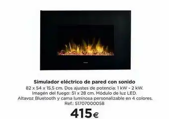 BriCor Simulador Eléctrico De Pared Con Sonido oferta
