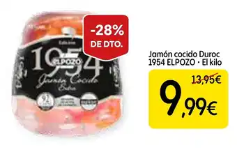 Dialprix 1954 ELPOZO Jamón cocido Duroc oferta