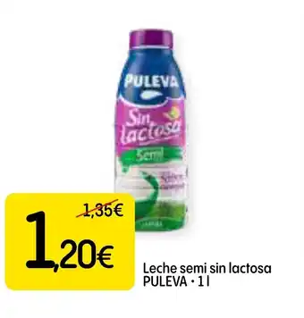 Dialprix PULEVA Leche semi sin lactosa oferta