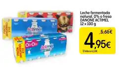 Dialprix DANONE ACTIMEL Leche fermentada natural, 0% o fresa oferta