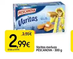 Dialprix PESCANOVA Varitas merluza oferta